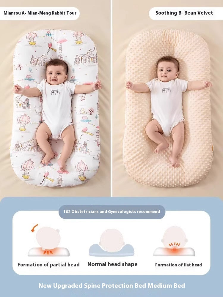Minimally Printed Baby Soothing