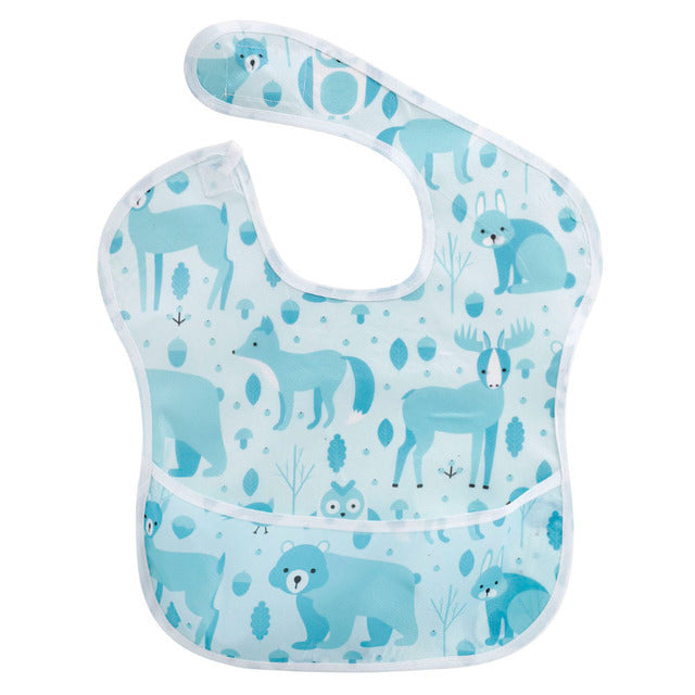Coated Waterproof Baby Bibs