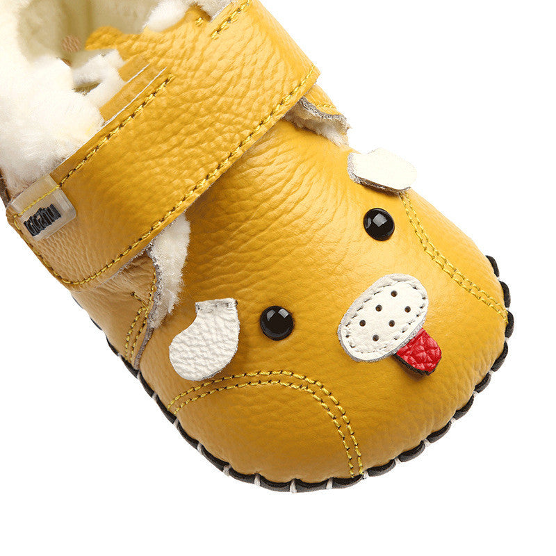Fleece Lined Colorful Baby Shoes