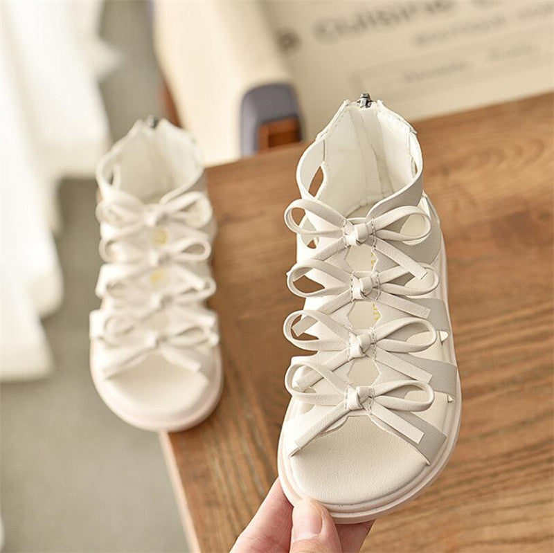 Leather Lace-up Fashion Sandal