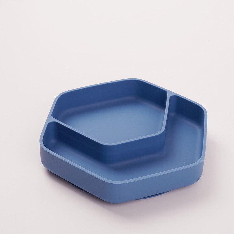 Honeycomb baby silicone tableware