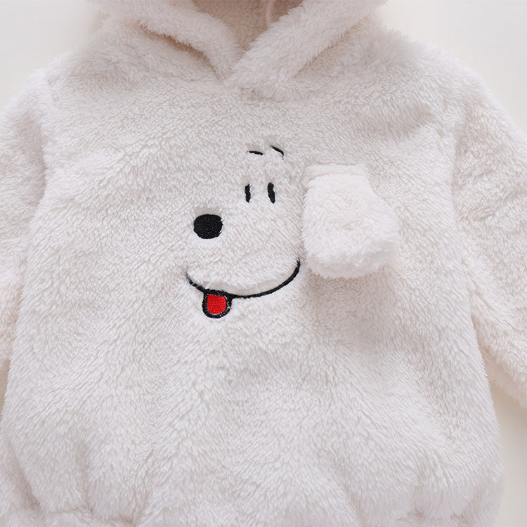 Thickened Cute One-piece Dalmatian Dress