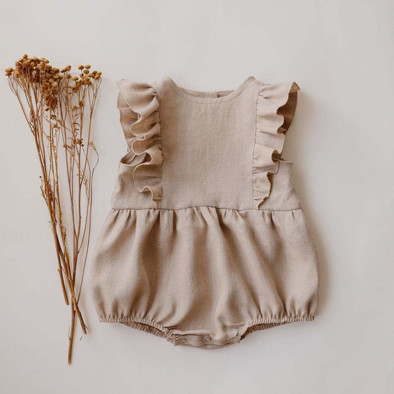 Baby Trim Triangle Romper