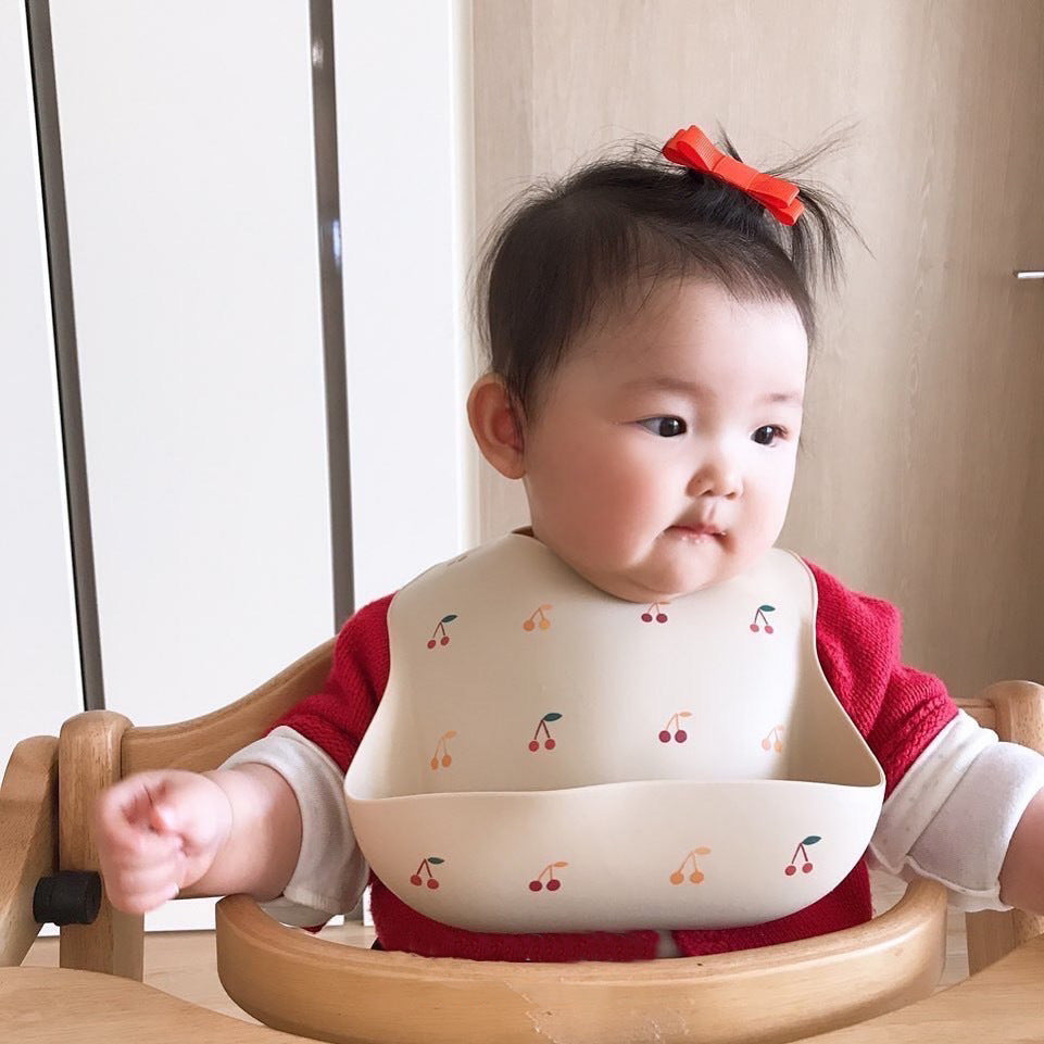 Food Grade Silicone Rice Pocket Bib