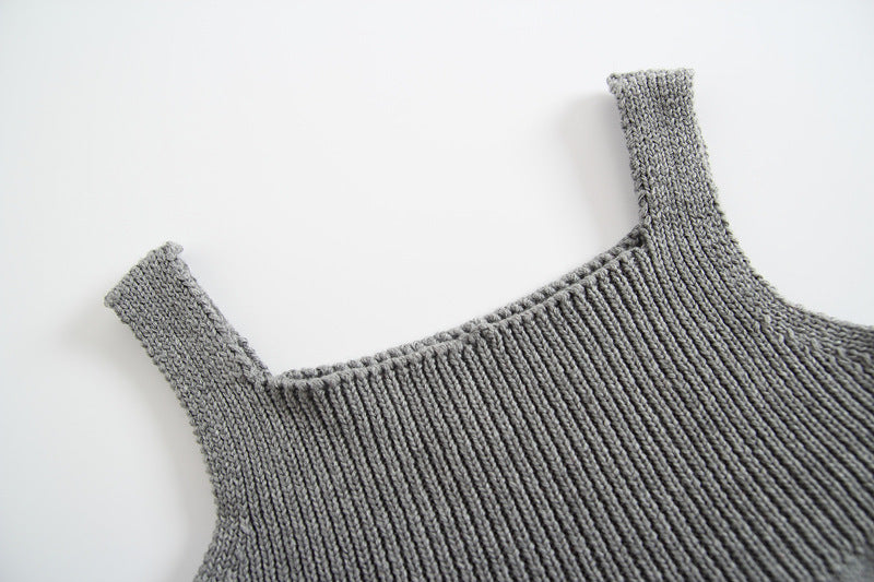 Knitted Sweater Romper