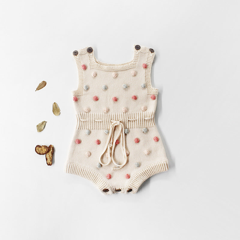 Handmade Cotton Baby Romper