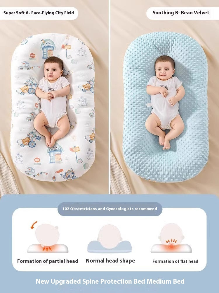 Minimally Printed Baby Soothing