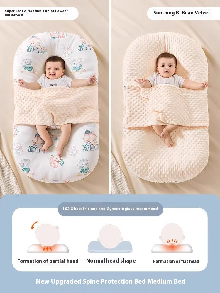 Minimally Printed Baby Soothing