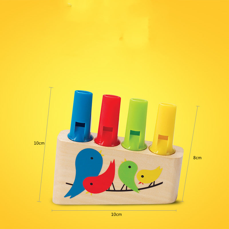 Vibrant Wooden Musical Toy Set