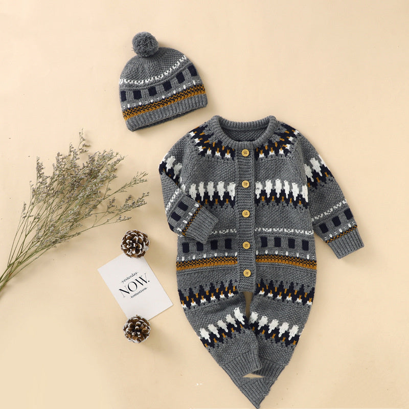 Retro Fan One-Piece Romper