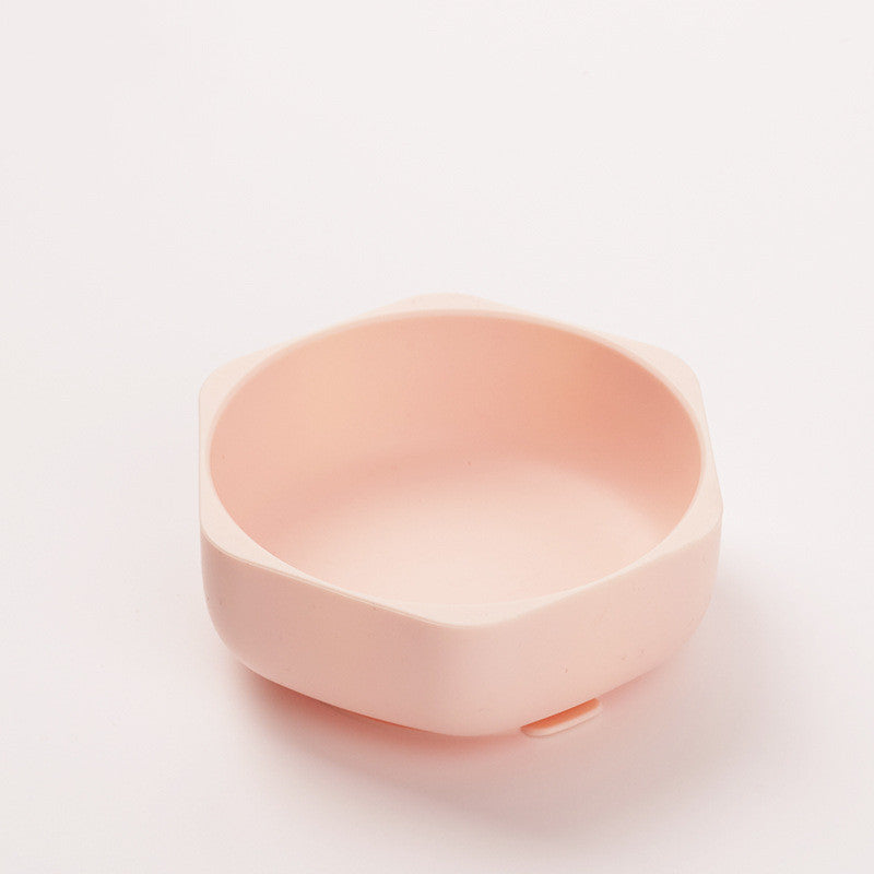 Honeycomb baby silicone tableware