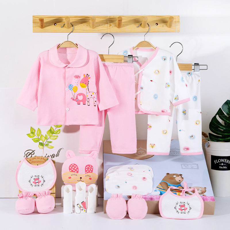 18 Piece Cotton Newborn Clothes