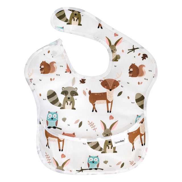 Coated Waterproof Baby Bibs