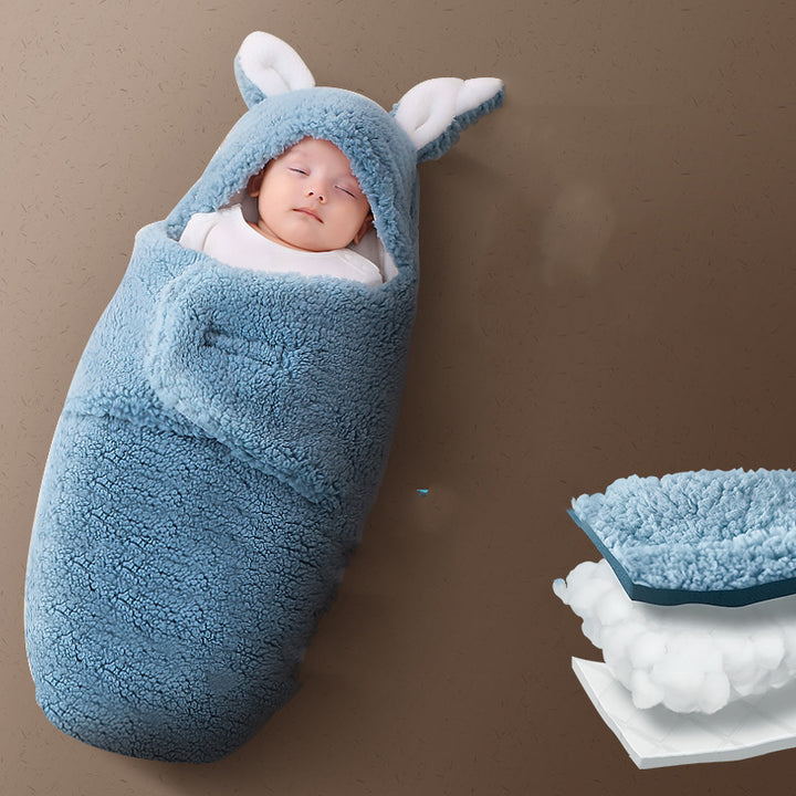 Baby's Anti-shock Wrapped In Sleeping Bag