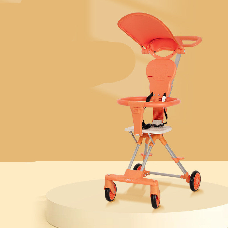 Retractable Push Handle Stroller