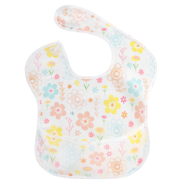 Coated Waterproof Baby Bibs