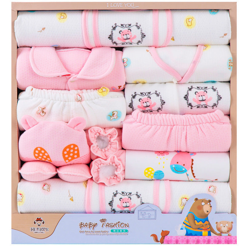 18 Piece Cotton Newborn Clothes