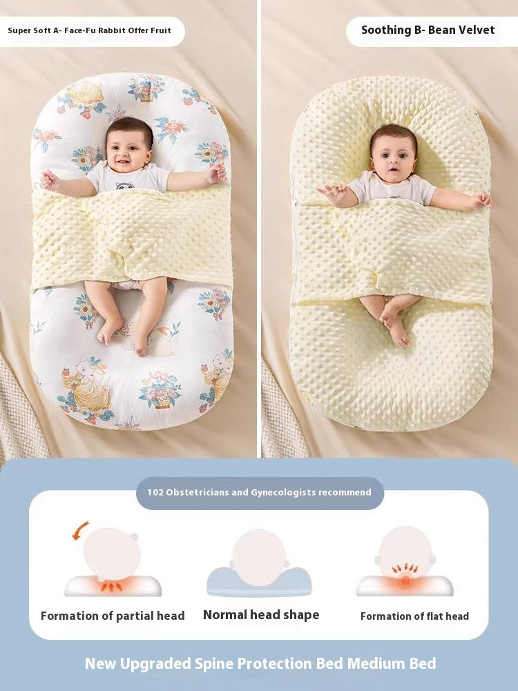 Minimally Printed Baby Soothing