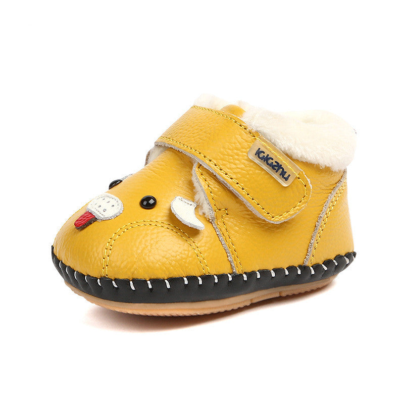 Fleece Lined Colorful Baby Shoes