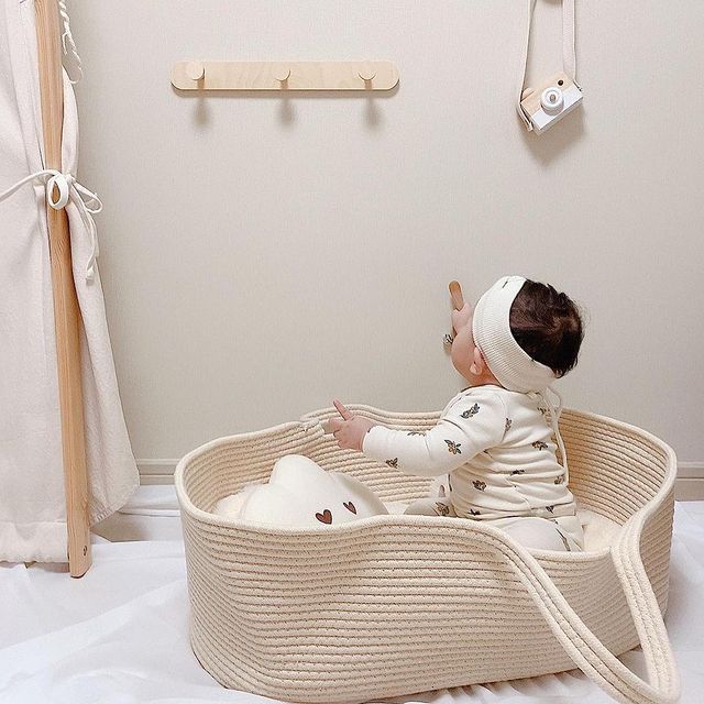 Baby Portable Sleeping Basket Car