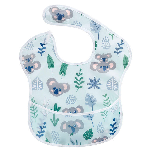 Coated Waterproof Baby Bibs