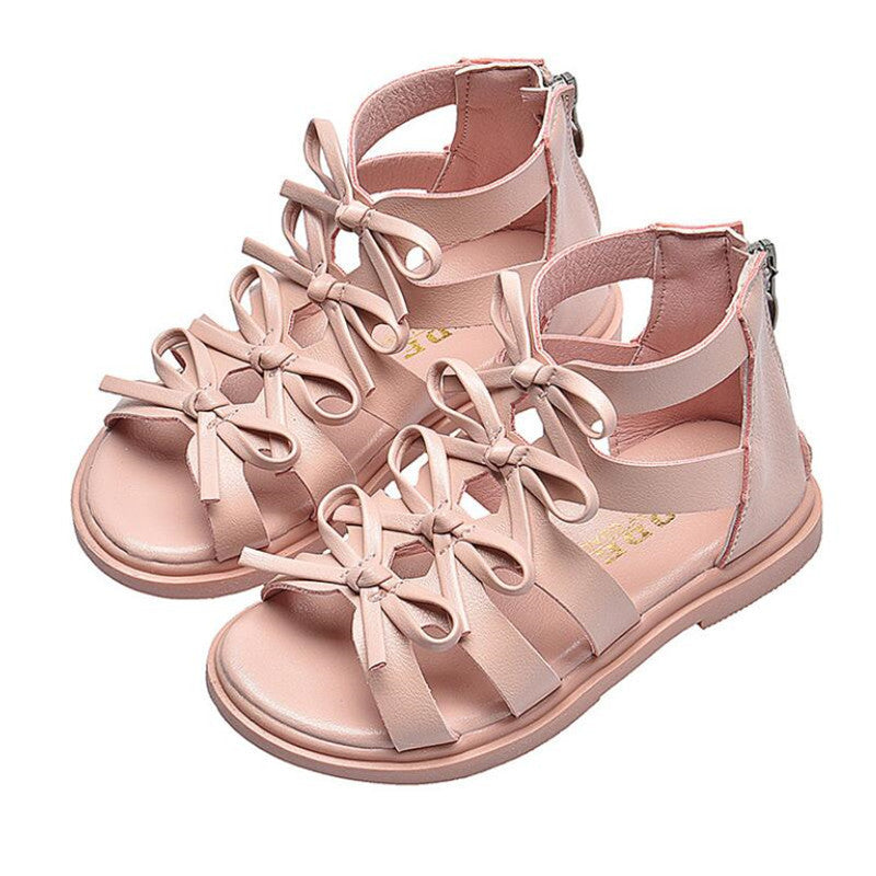 Leather Lace-up Fashion Sandal