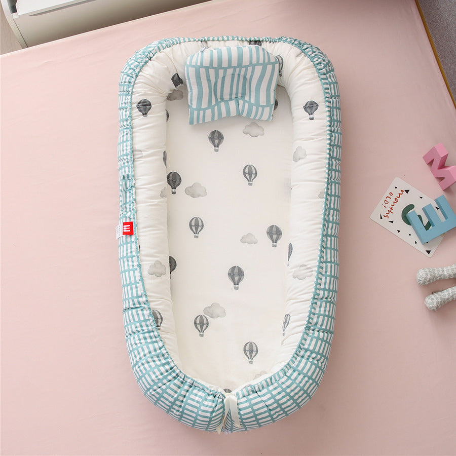 Cotton Bionic Coaxing Sleep Baby Isolation Crib