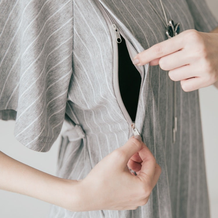Maternity Dress Breastfeeding Go Out Style