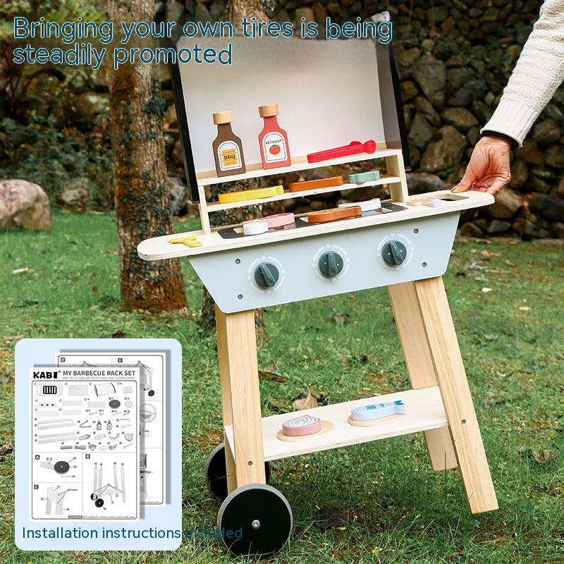 Baby Nordic Style Kitchen Barbecue Toys