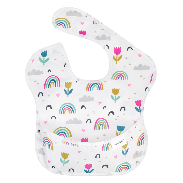 Coated Waterproof Baby Bibs