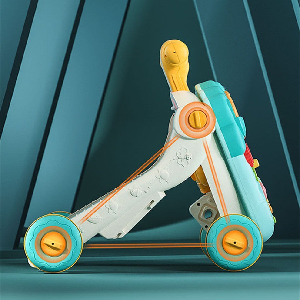 Multi-functional Anti-rollover Baby Walker