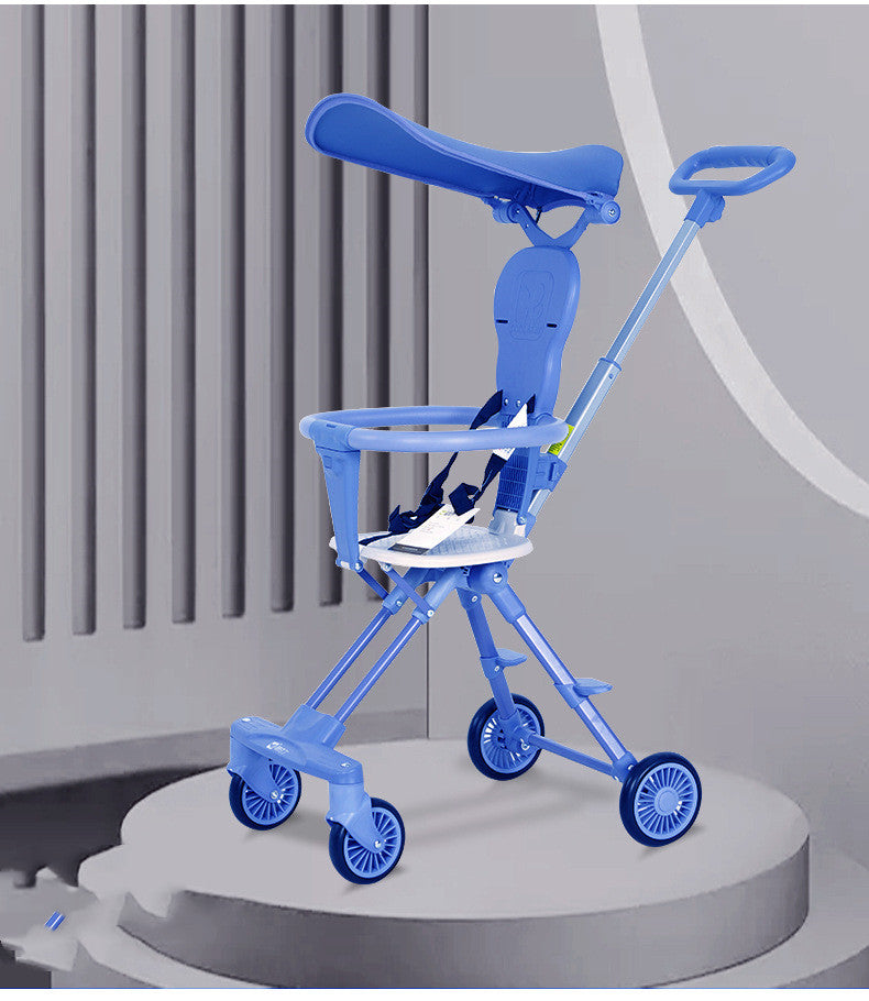Retractable Push Handle Stroller