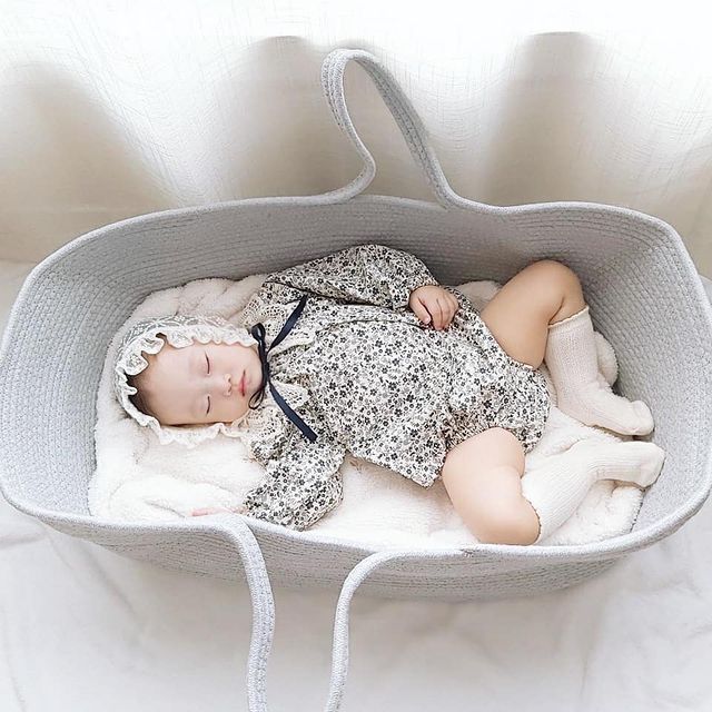 Baby Portable Sleeping Basket Car