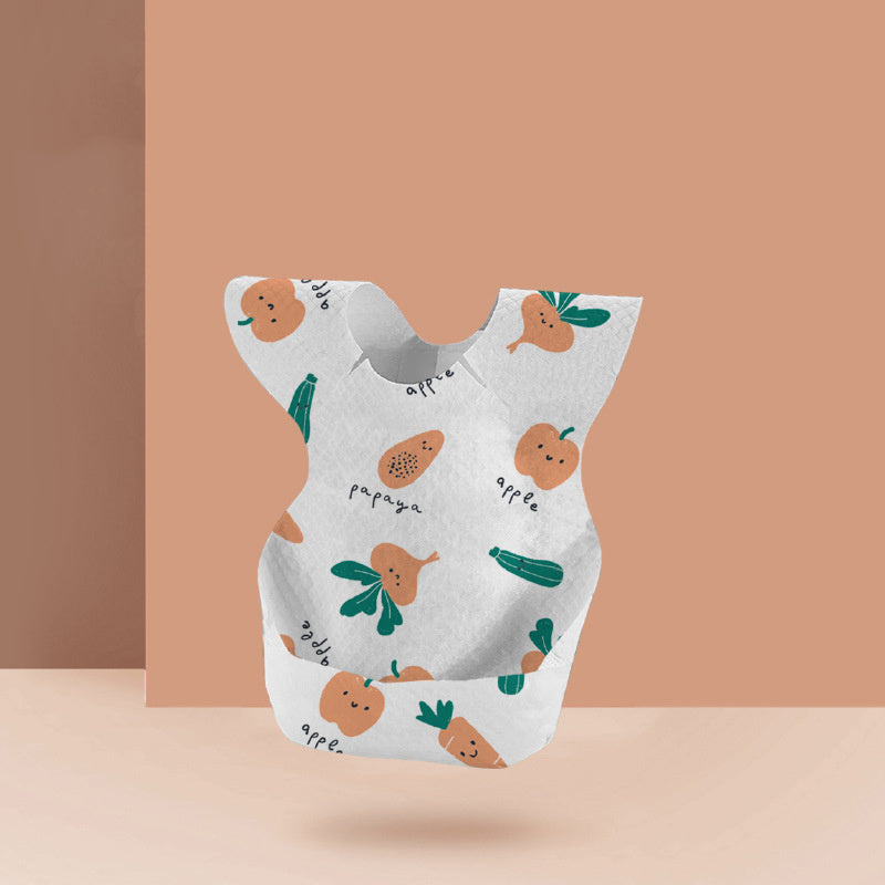 Disposable Bib Baby Rice Pocket