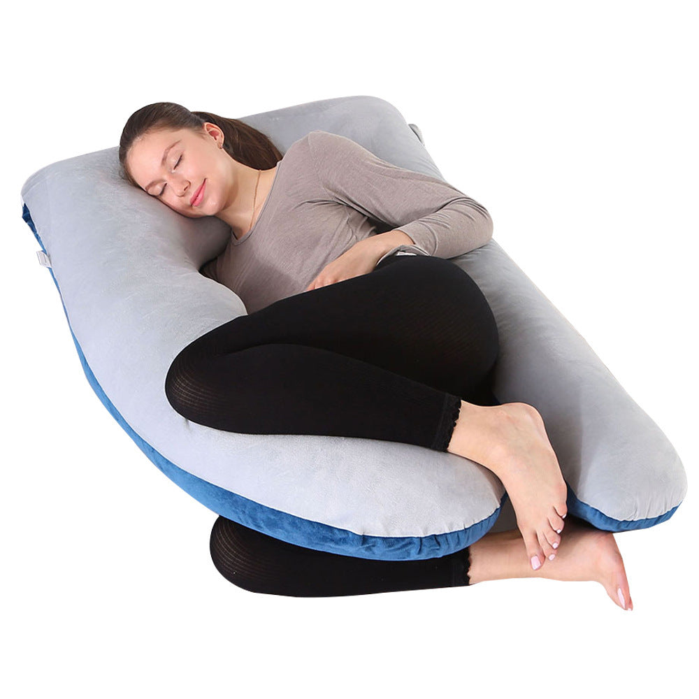 U-shaped Pregnancy Pillow Crystal Velvet