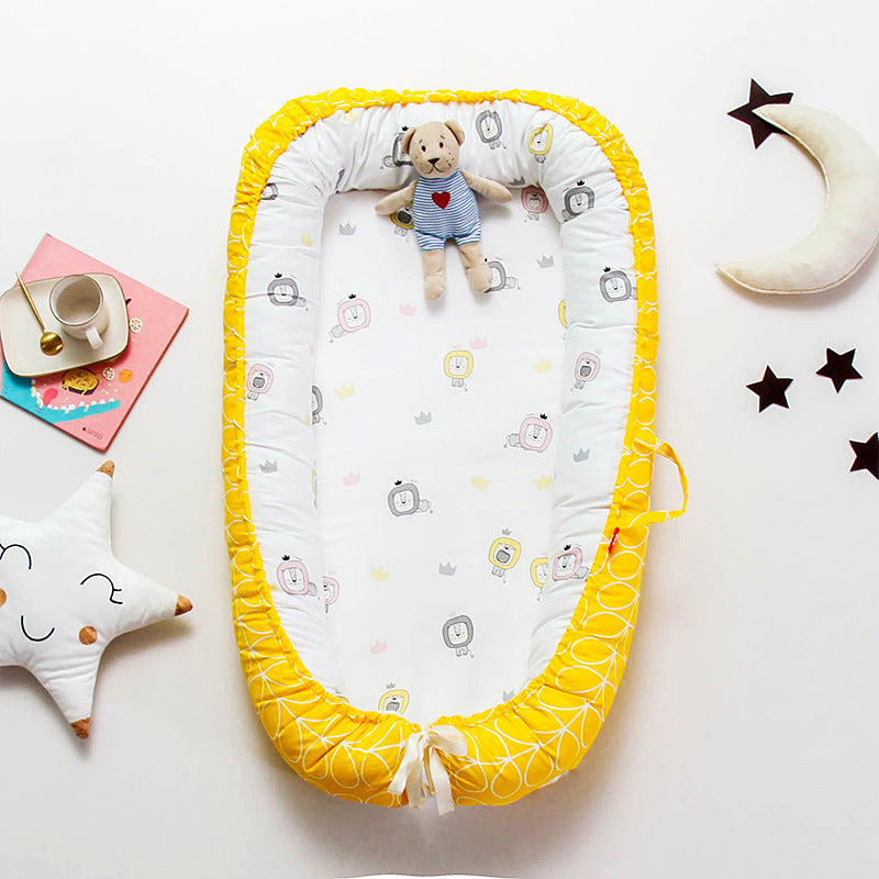 Cotton Bionic Coaxing Sleep Baby Isolation Crib