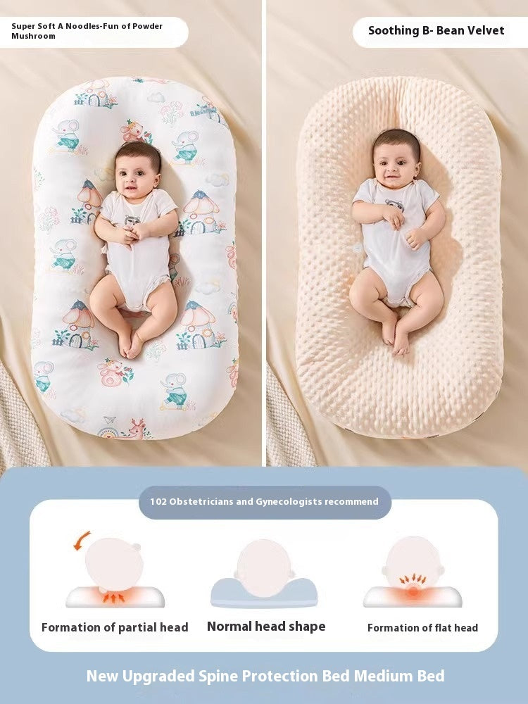 Minimally Printed Baby Soothing