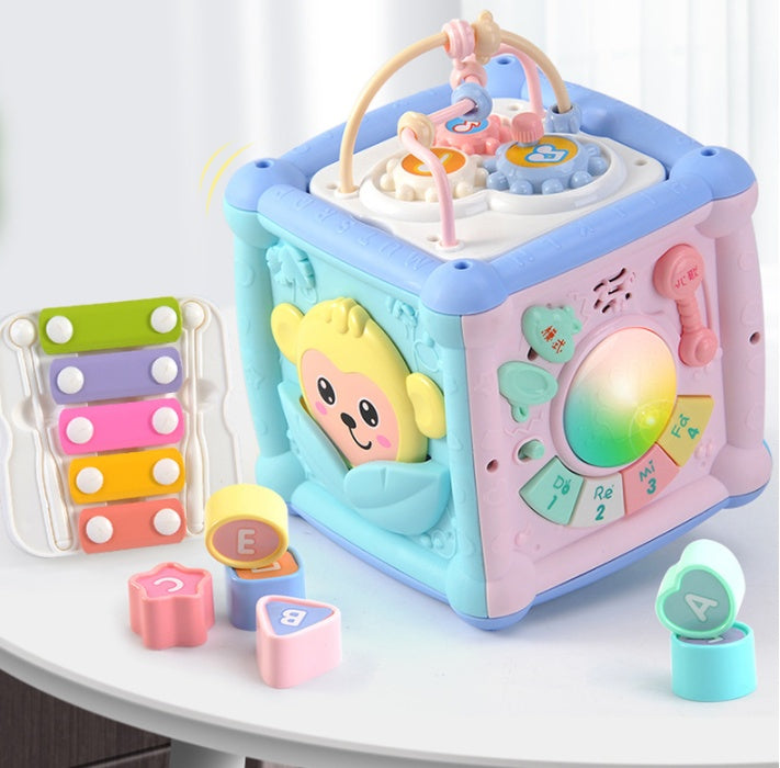Colorful and Musical Education Cube