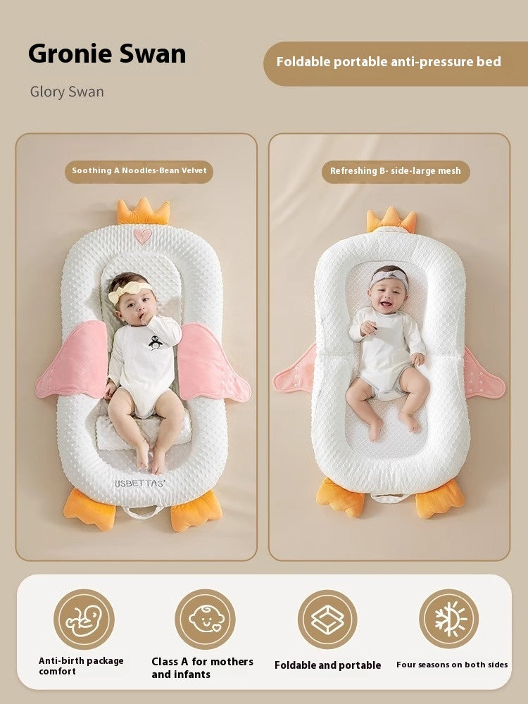 Minimally Printed Baby Soothing