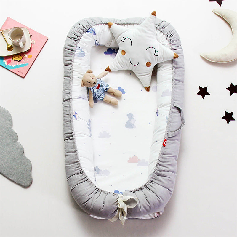 Cotton Bionic Coaxing Sleep Baby Isolation Crib