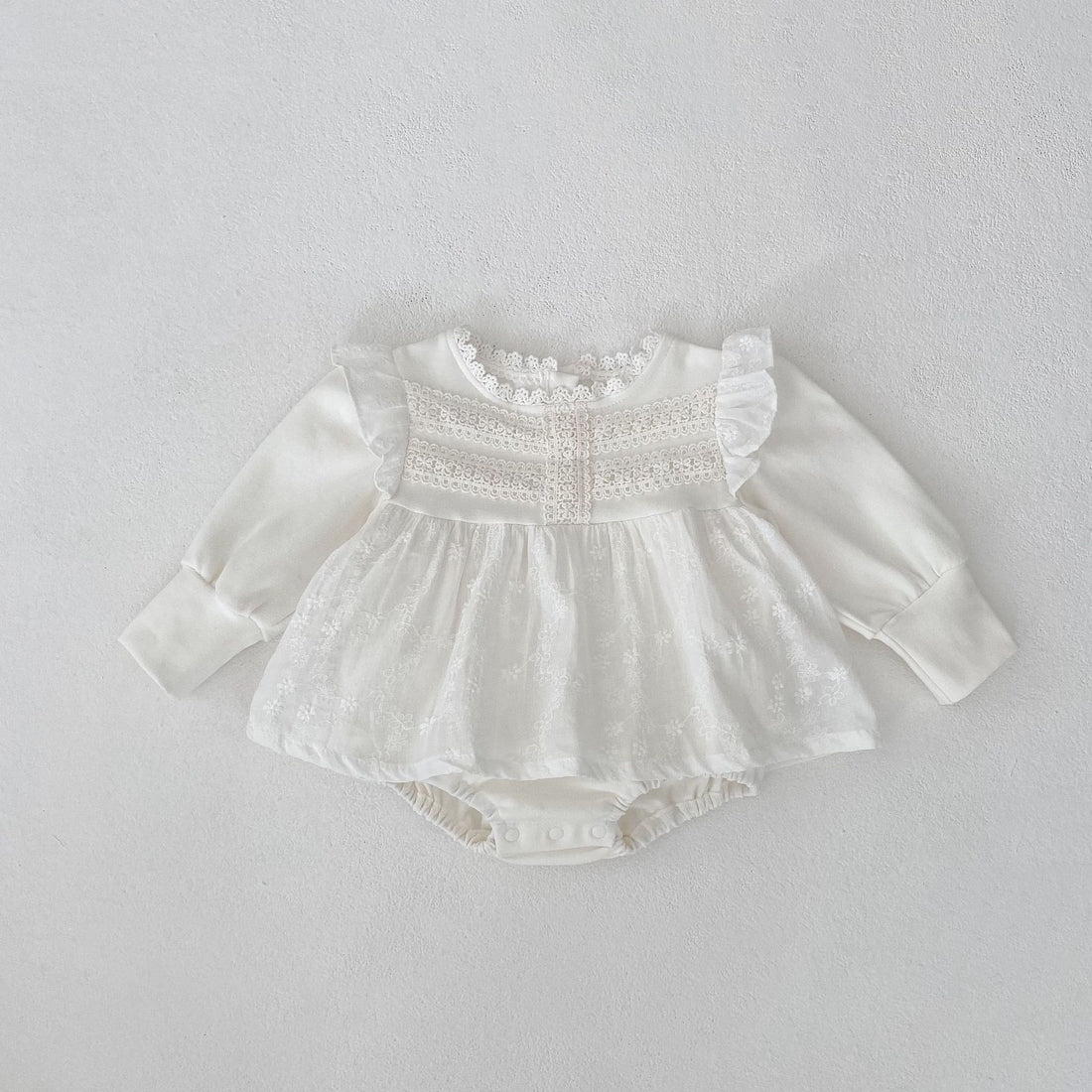 Baby Girl Embroidered Two-piece Dress