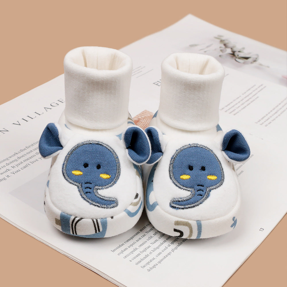 Animal Friends Newborn Booties