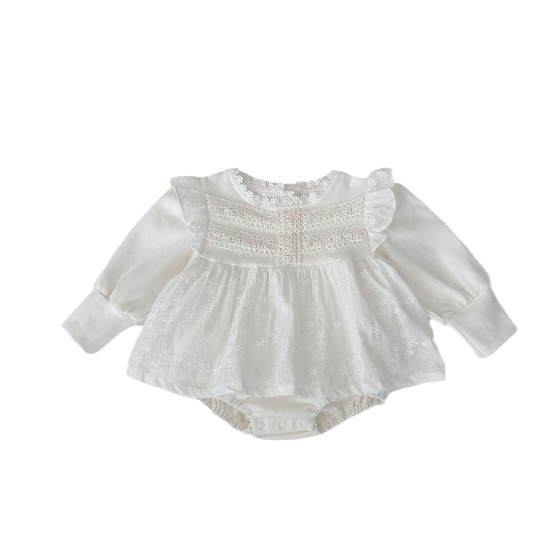Baby Girl Embroidered Two-piece Dress
