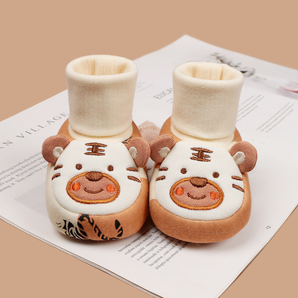 Animal Friends Newborn Booties