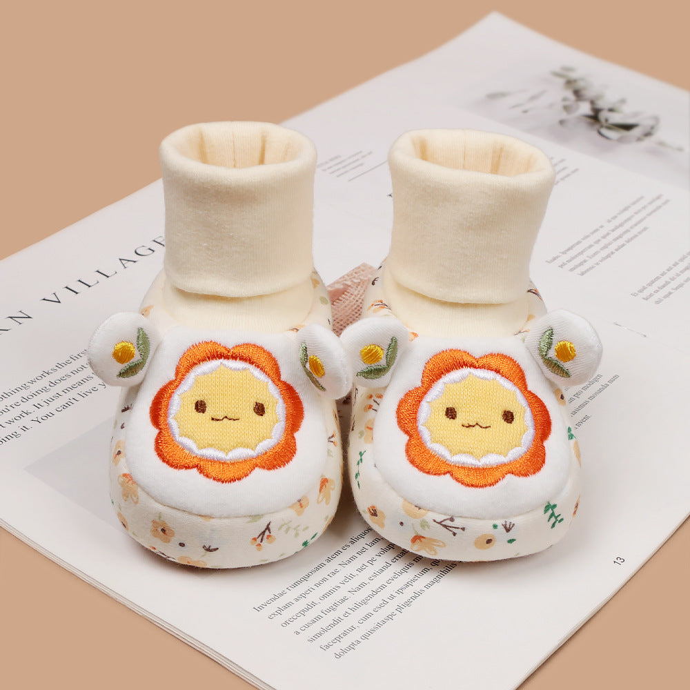 Animal Friends Newborn Booties
