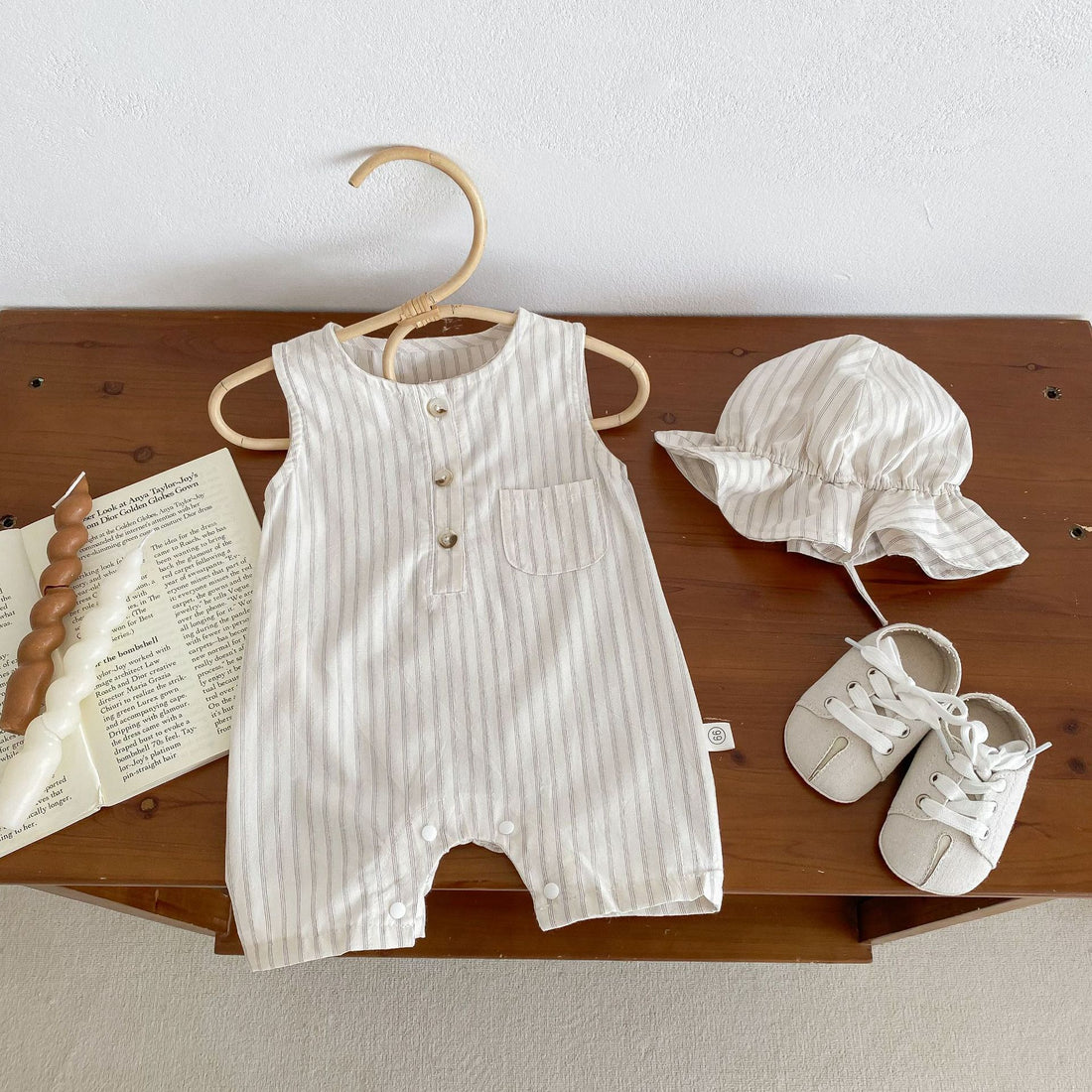 Sleeveless Children's Vest Romper