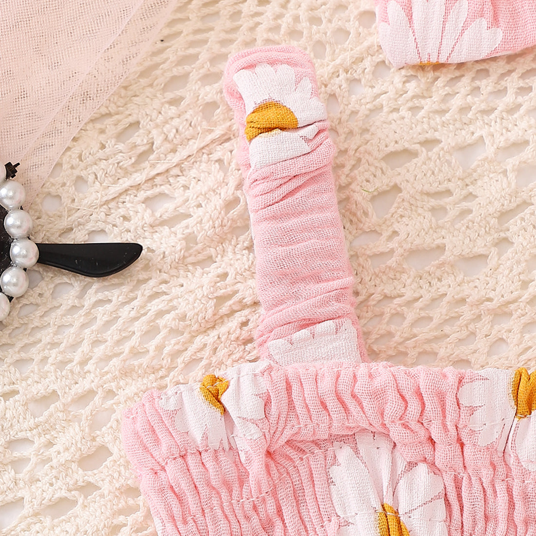 Girls' Fashion Personality Sling Romper