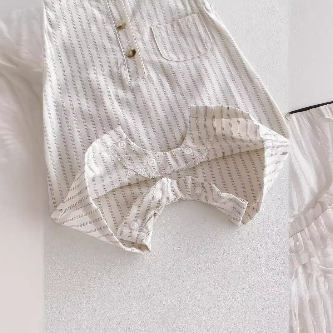 Sleeveless Children's Vest Romper