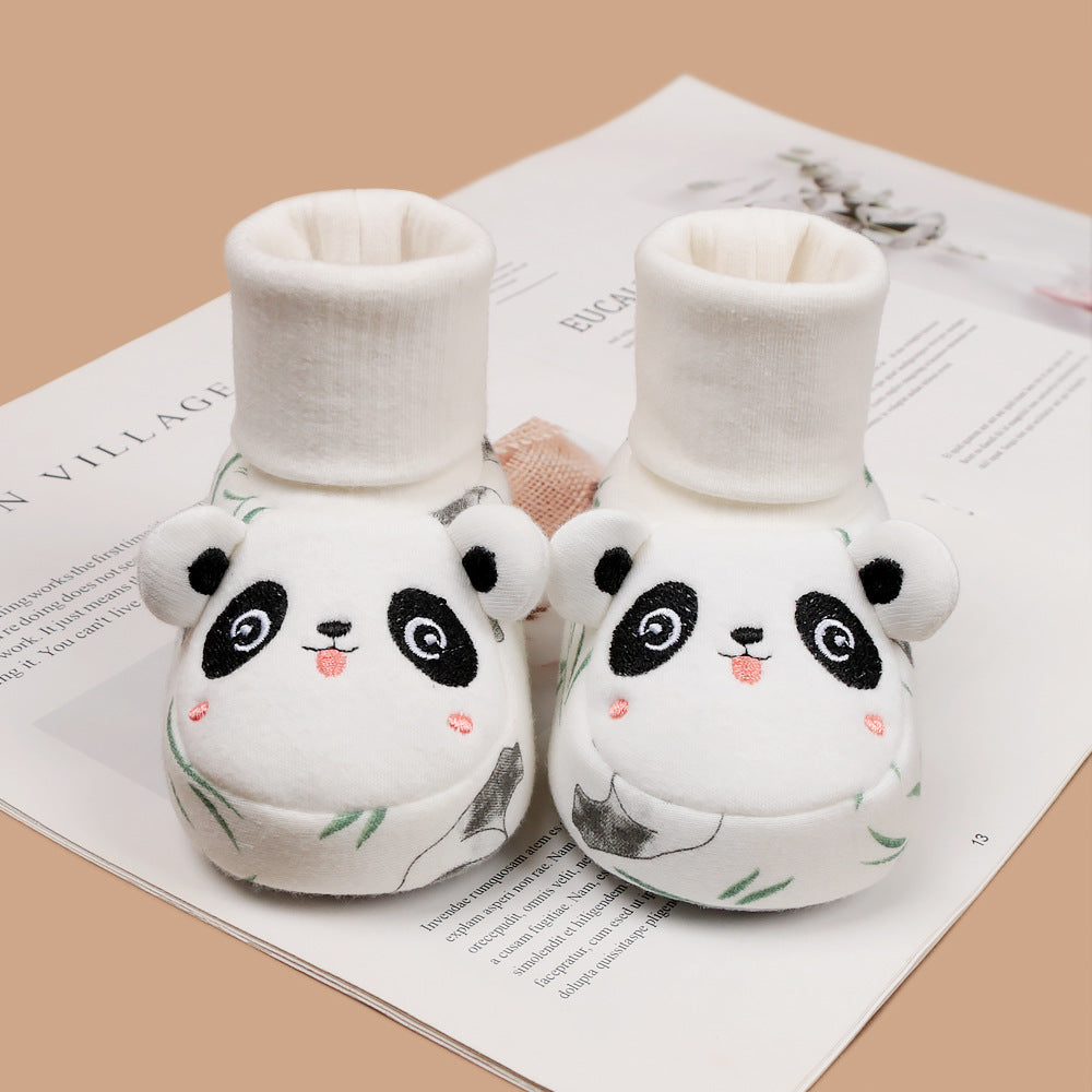 Animal Friends Newborn Booties