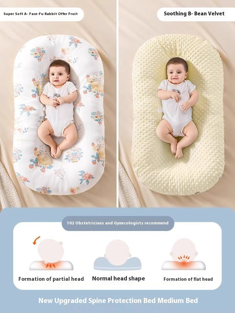Minimally Printed Baby Soothing